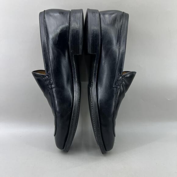 Allen Edmonds Steen Casual Loafers Men Size 10.5‎ D Black Leather Slip On Shoes main image 5